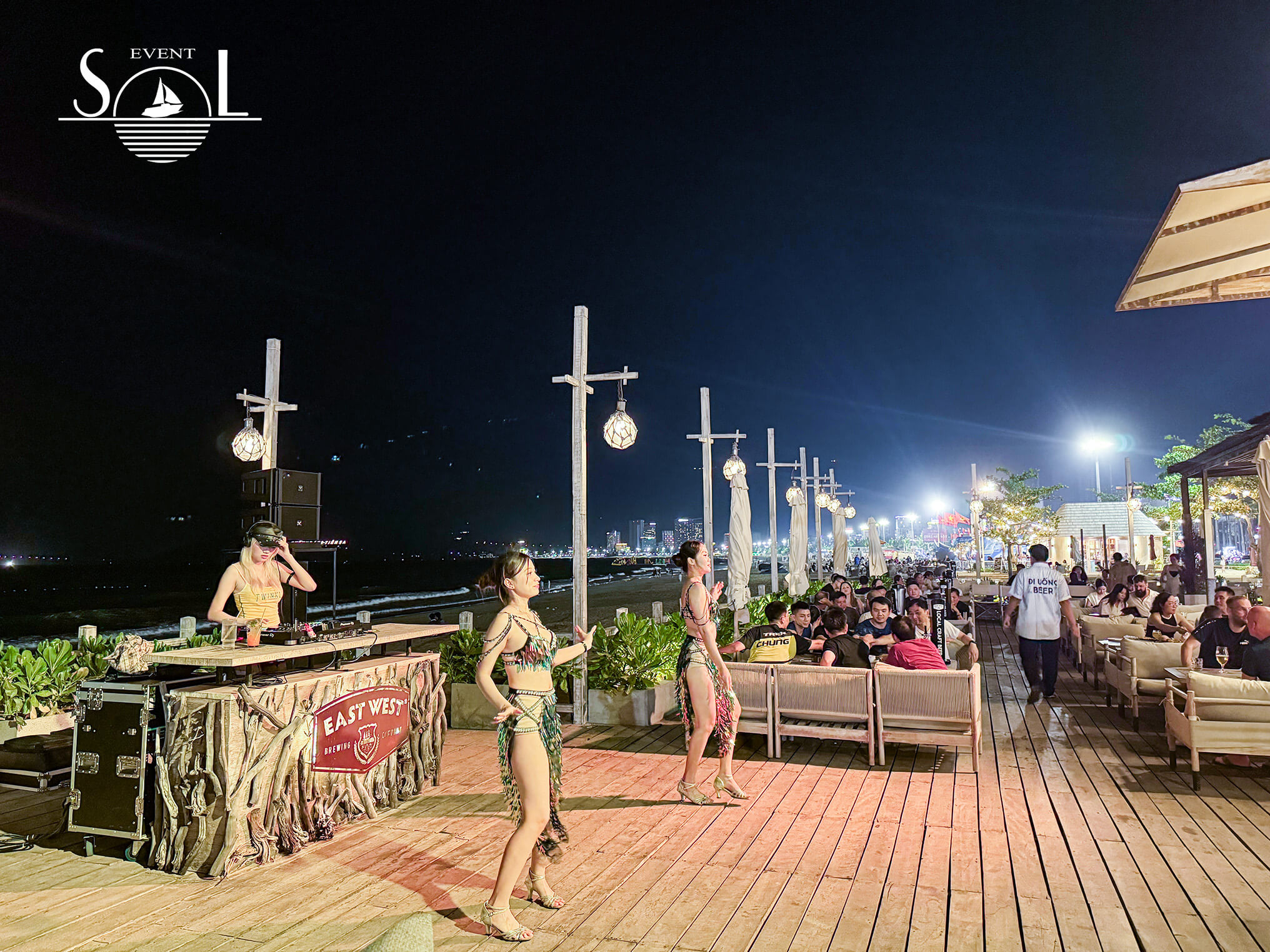 SOL EVENT CUNG CẤP DANCER BIỂU DIỄN TẠI EAST WEST BREWING - QUY NHON