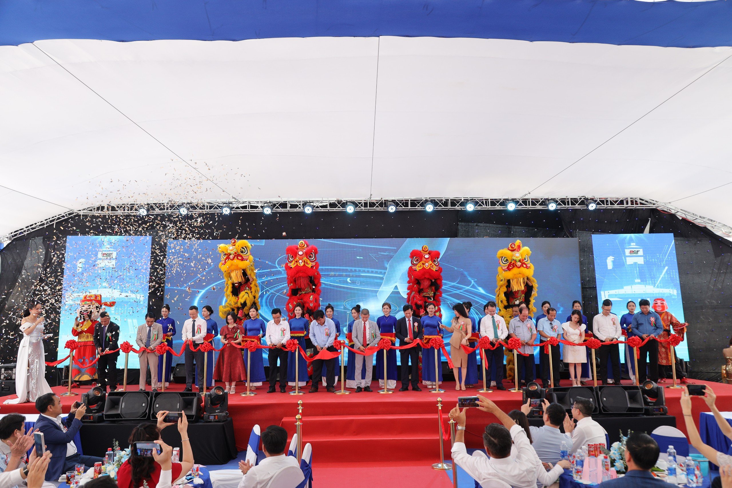 SOL EVENT TRIỂN KHAI TRỌN GÓI LỄ KHÁNH THÀNH NHÀ MÁY BGF-BIGRFEED