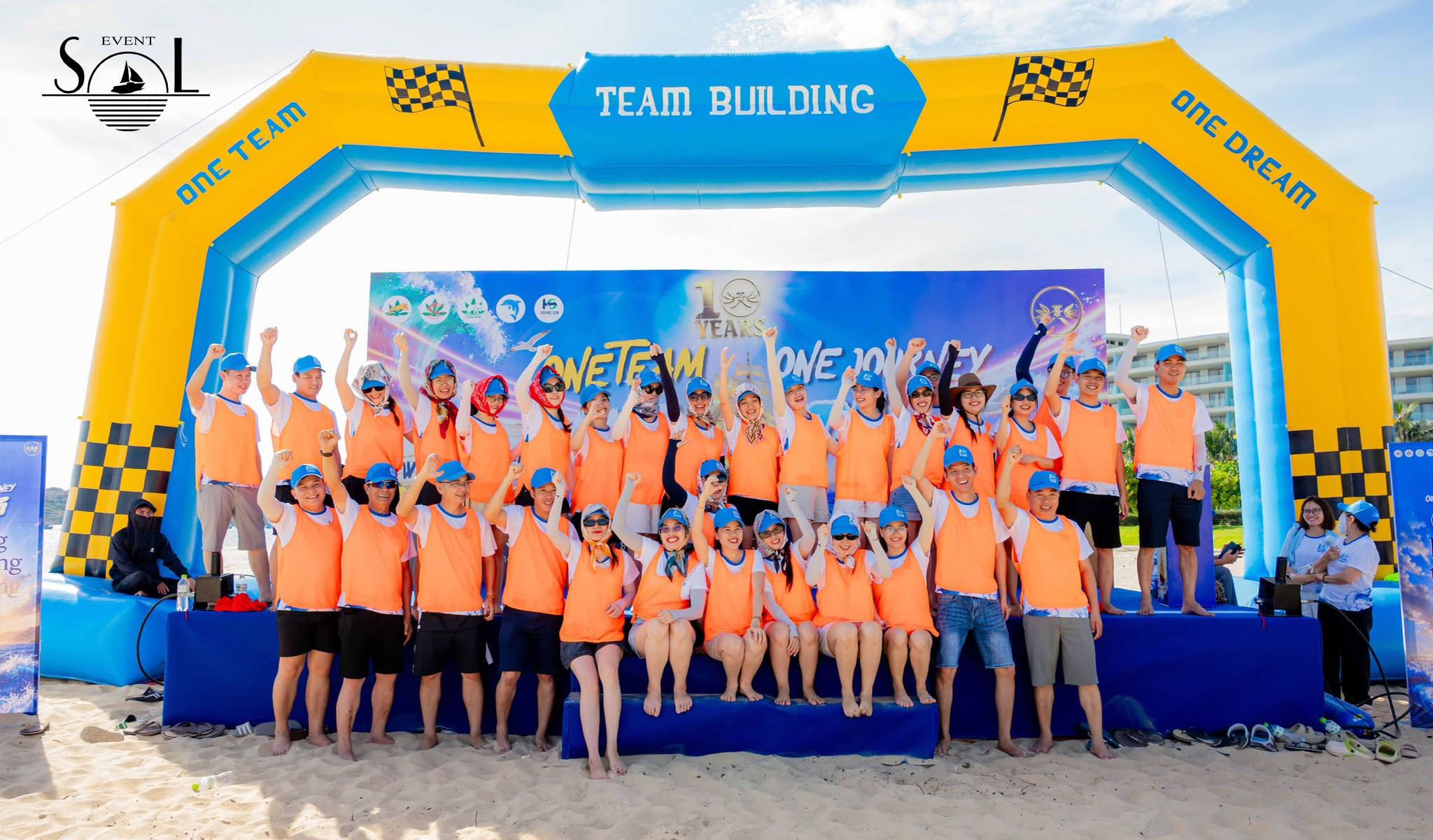 SOL Event Tổ Chức Team Building Thanh Hưng Tại Nhơn Lý | Quy Nhơn