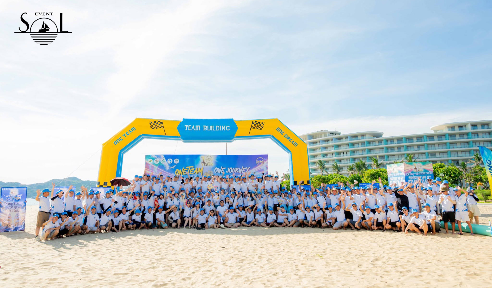SOL Event Tổ Chức Team Building Thanh Hưng Tại Nhơn Lý | Quy Nhơn
