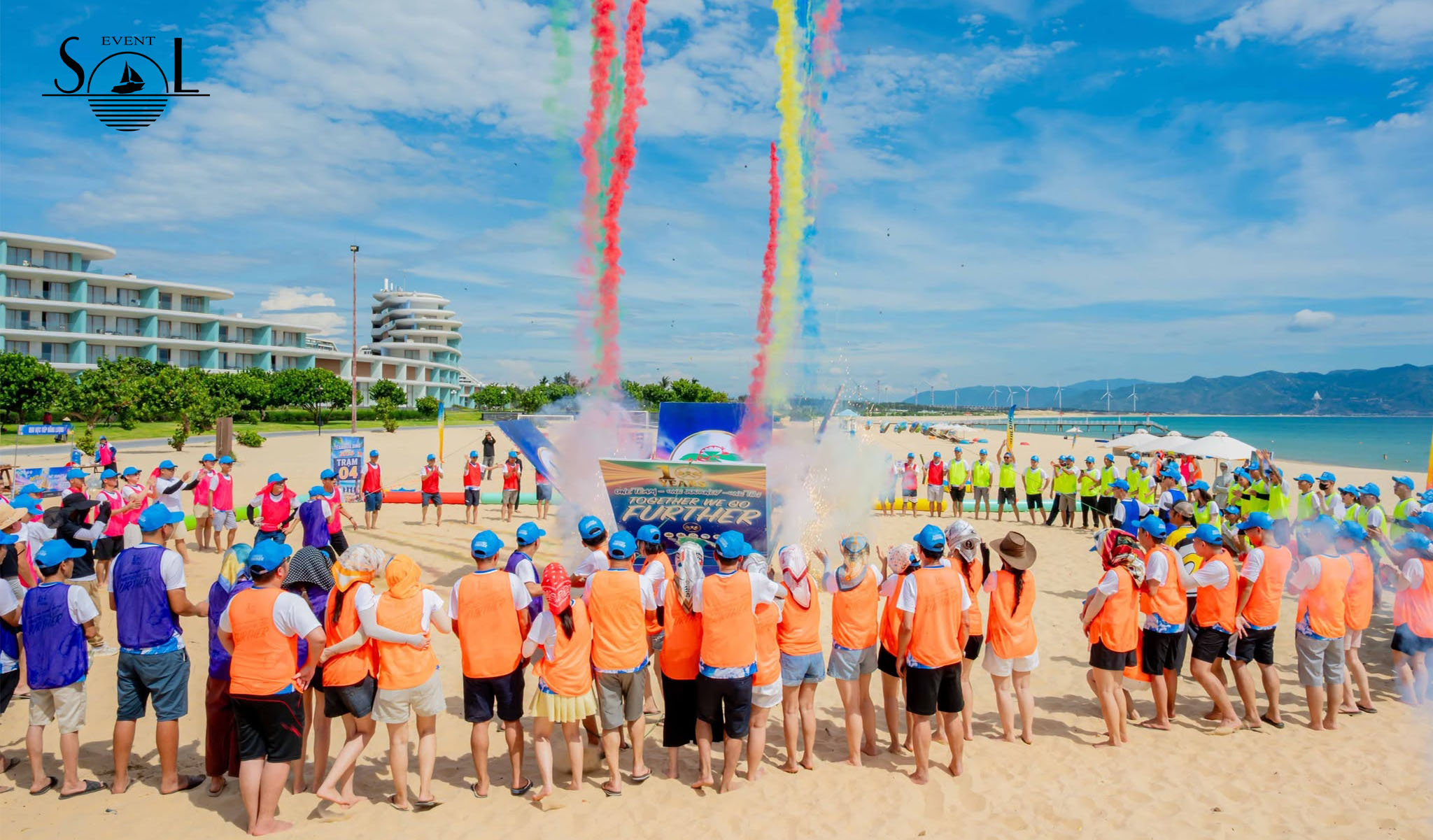 SOL Event Tổ Chức Team Building Thanh Hưng Tại Nhơn Lý | Quy Nhơn