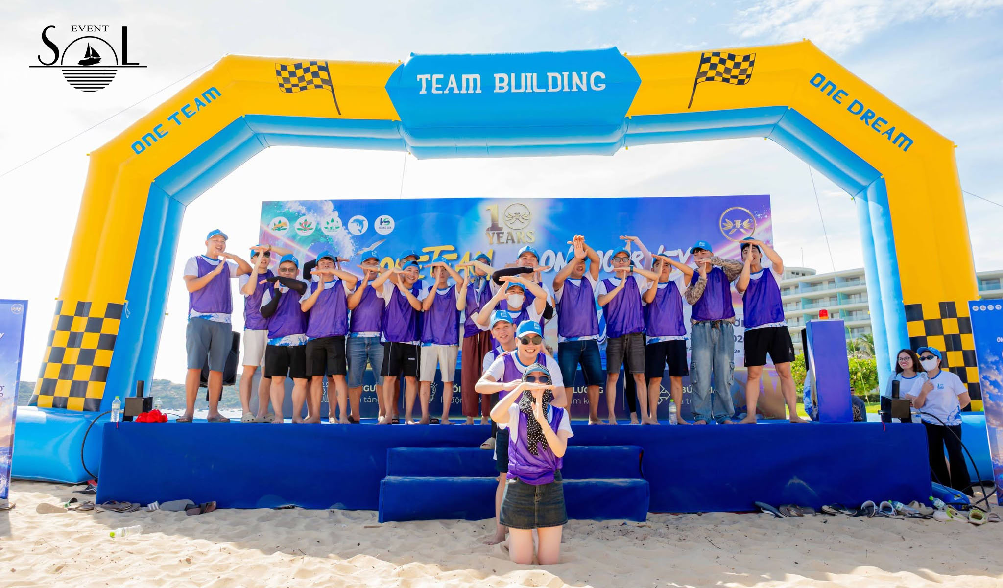 SOL Event Tổ Chức Team Building Thanh Hưng Tại Nhơn Lý | Quy Nhơn