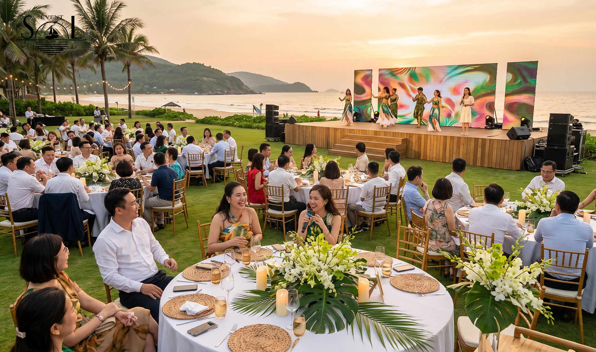 Ý Tưởng Tổ Chức Gala Dinner Độc Đáo | SOL Event