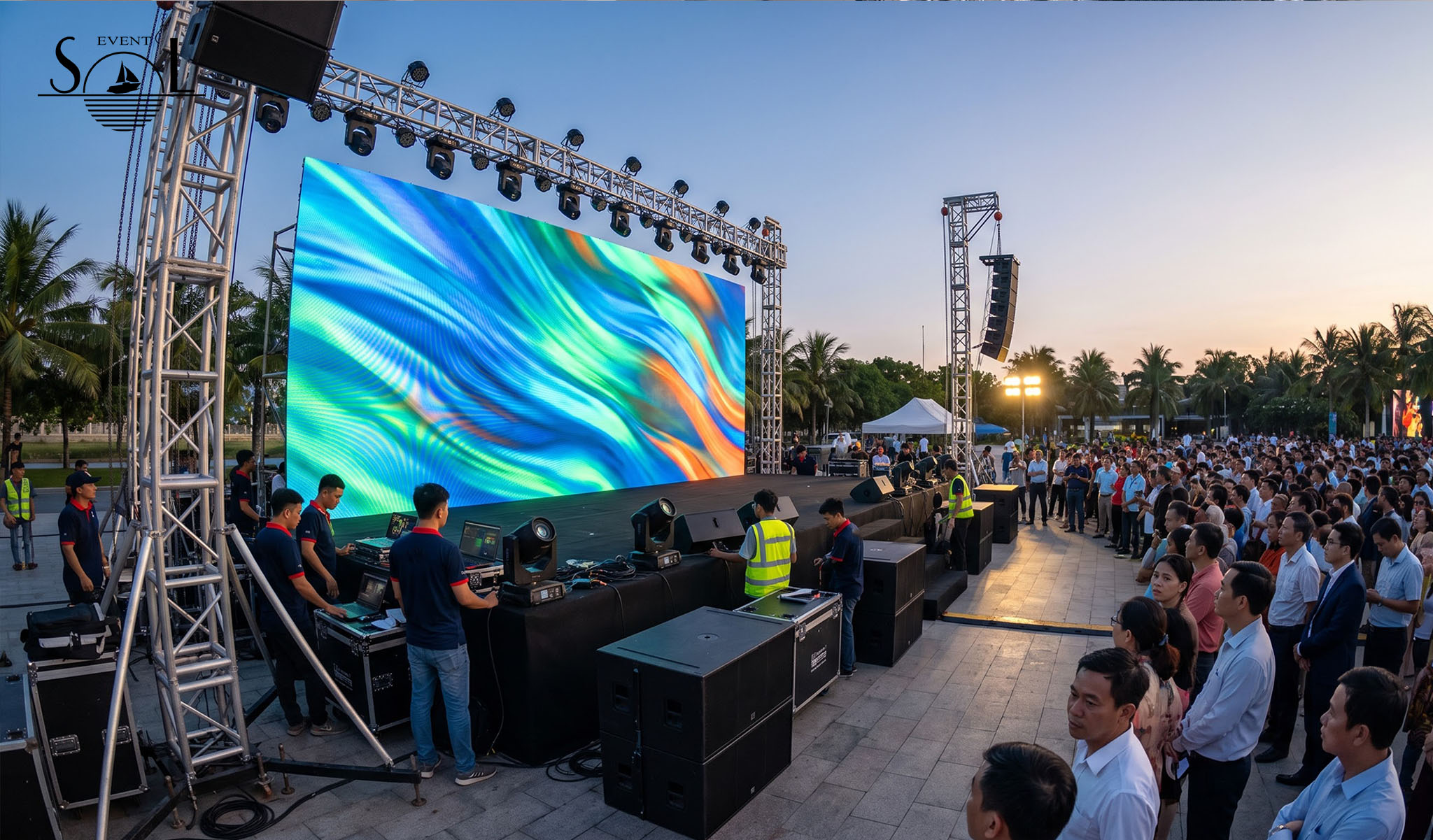 Kích Thước Màn Hình LED Phổ Biến Cho Gala Dinner, Sự Kiện