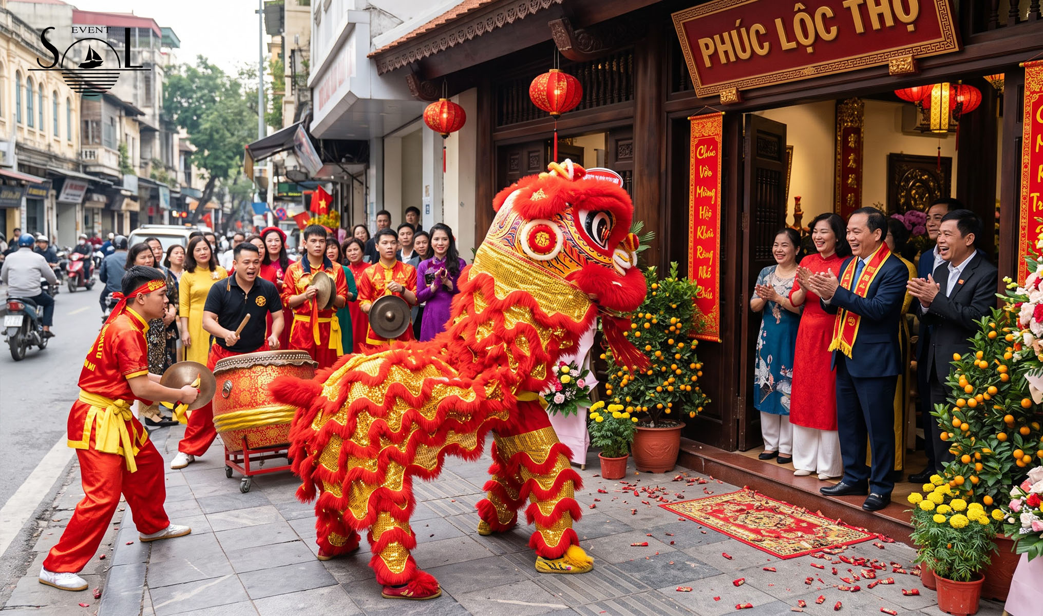 Múa Lân Khai Trương Có Ý Nghĩa Gì? | SOL Event