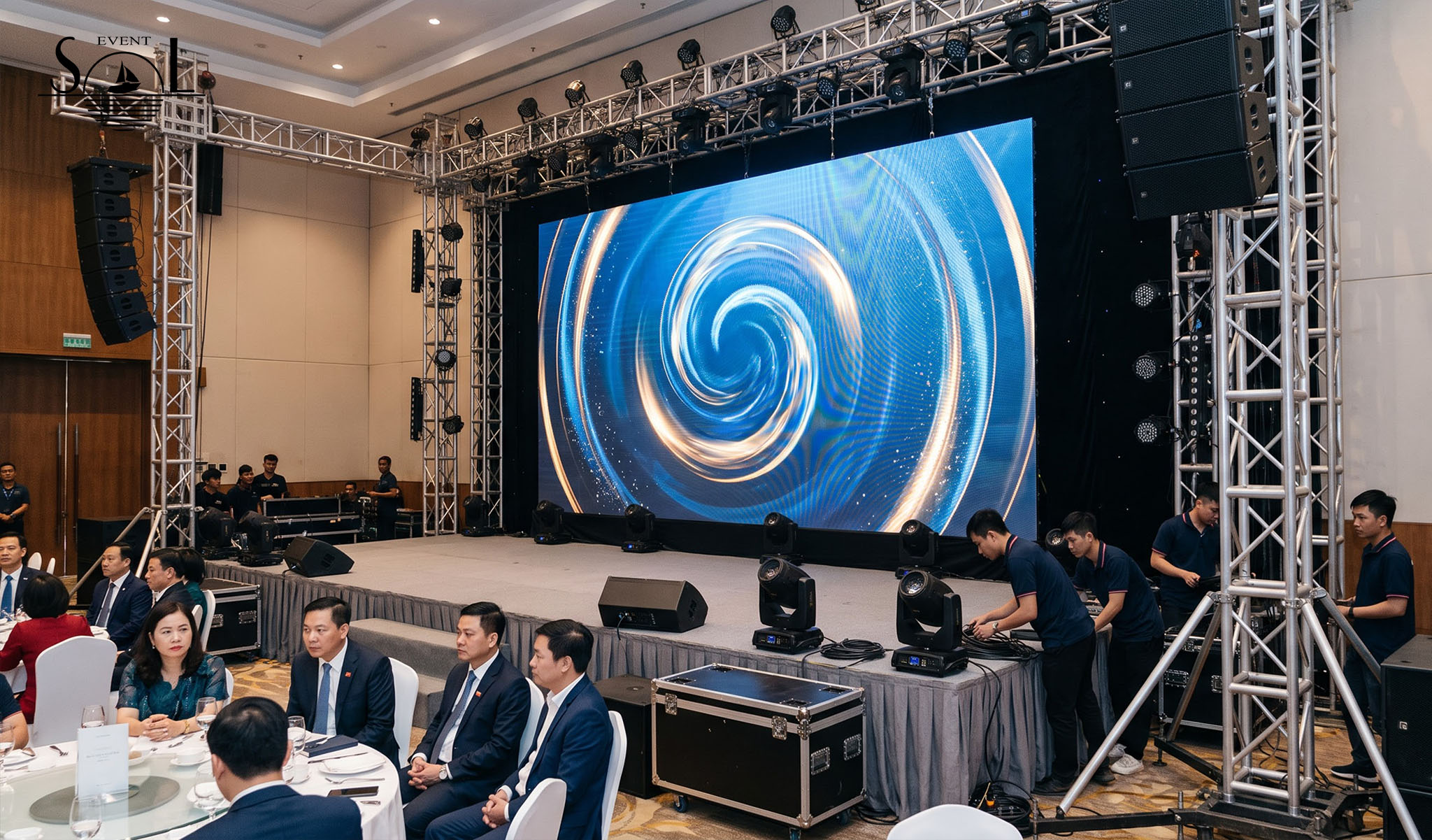 Kích Thước Màn Hình LED Phổ Biến Cho Gala Dinner, Sự Kiện