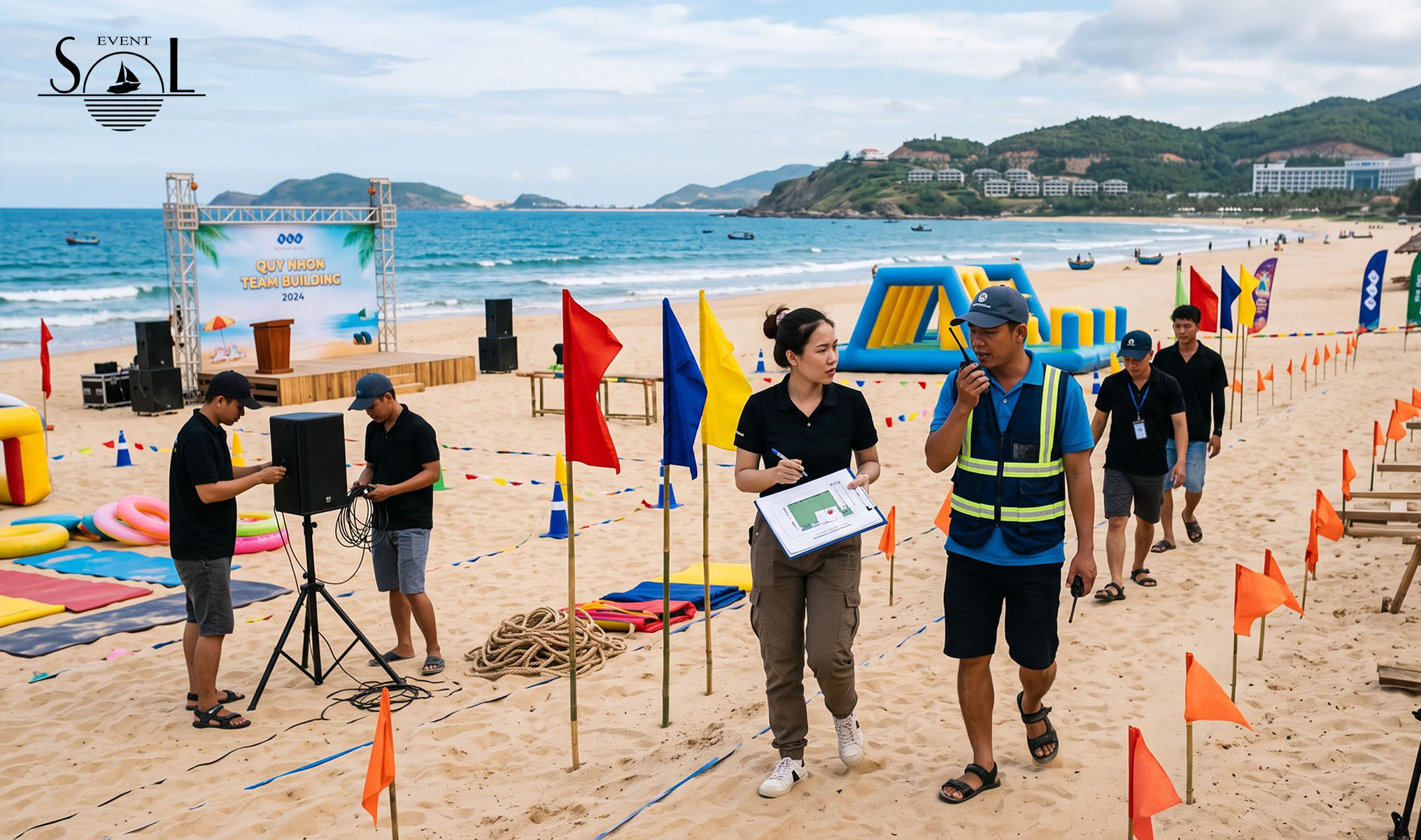 Checklist Tổ Chức Team Building Cho Doanh Nghiệp | SOL Event
