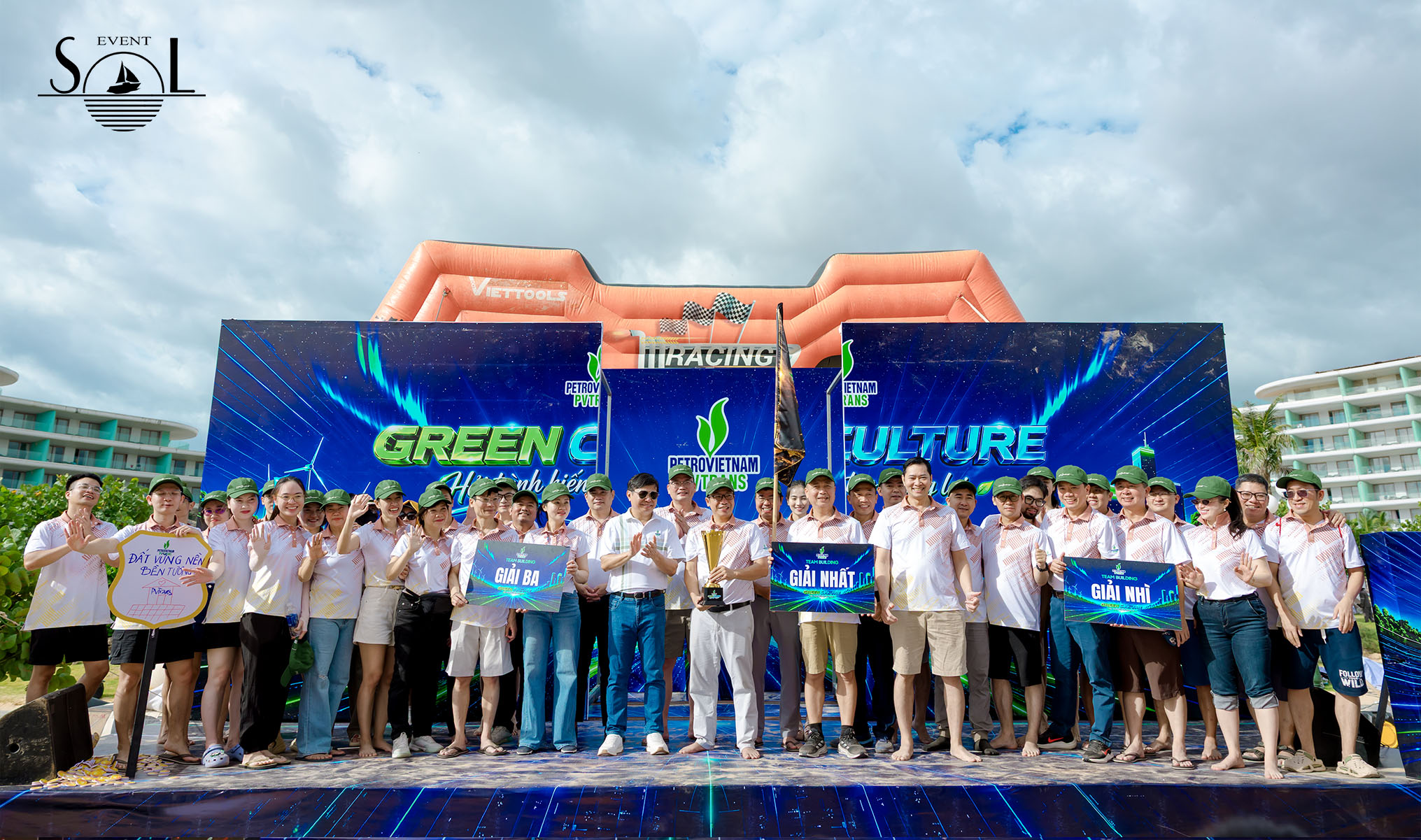 SOL Event tổ chức Team Building cho PV Trans PetroVietnam