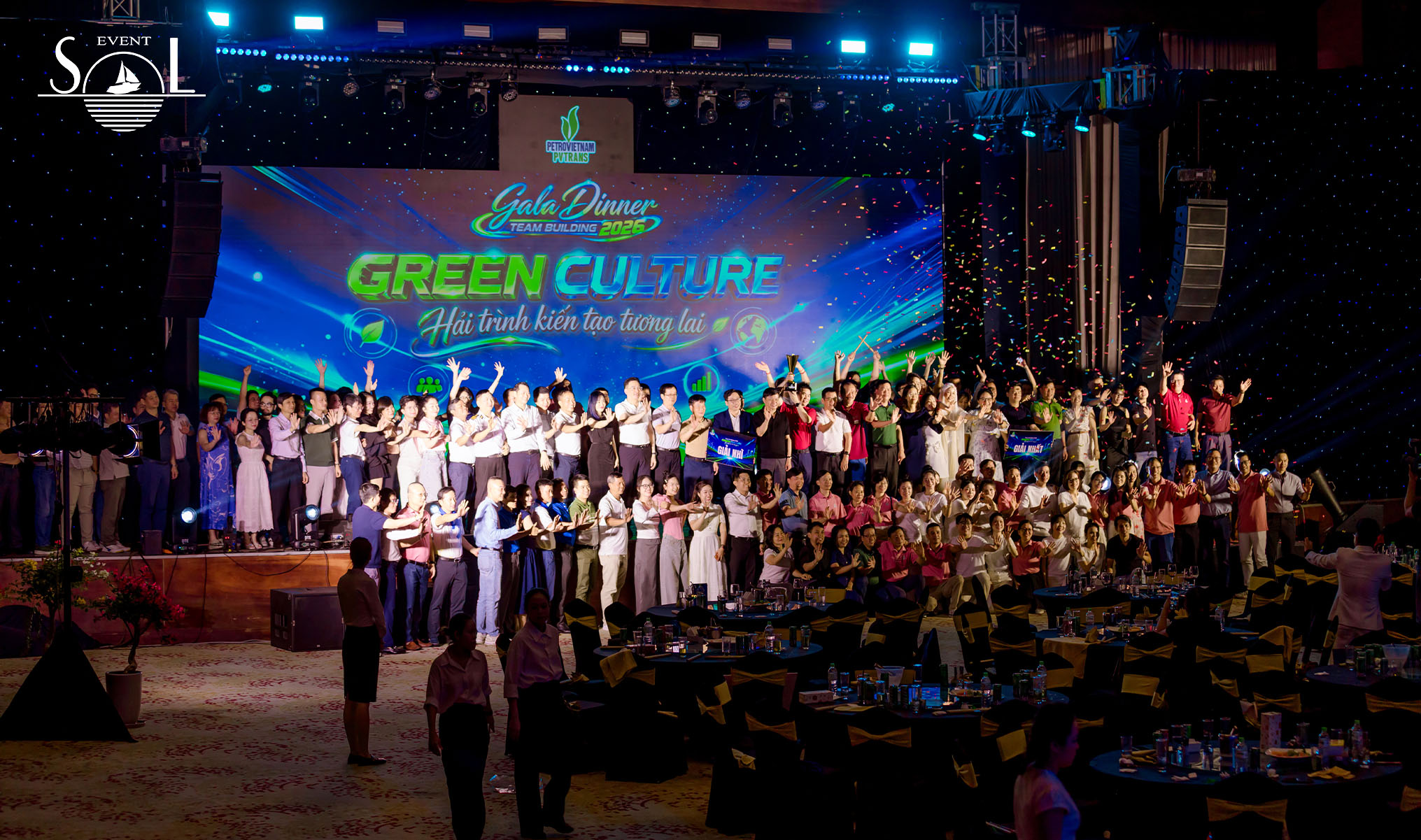 SOL Event tổ chức Gala Dinner cho PVTrans PetroVietnam tại Quy Nhơn