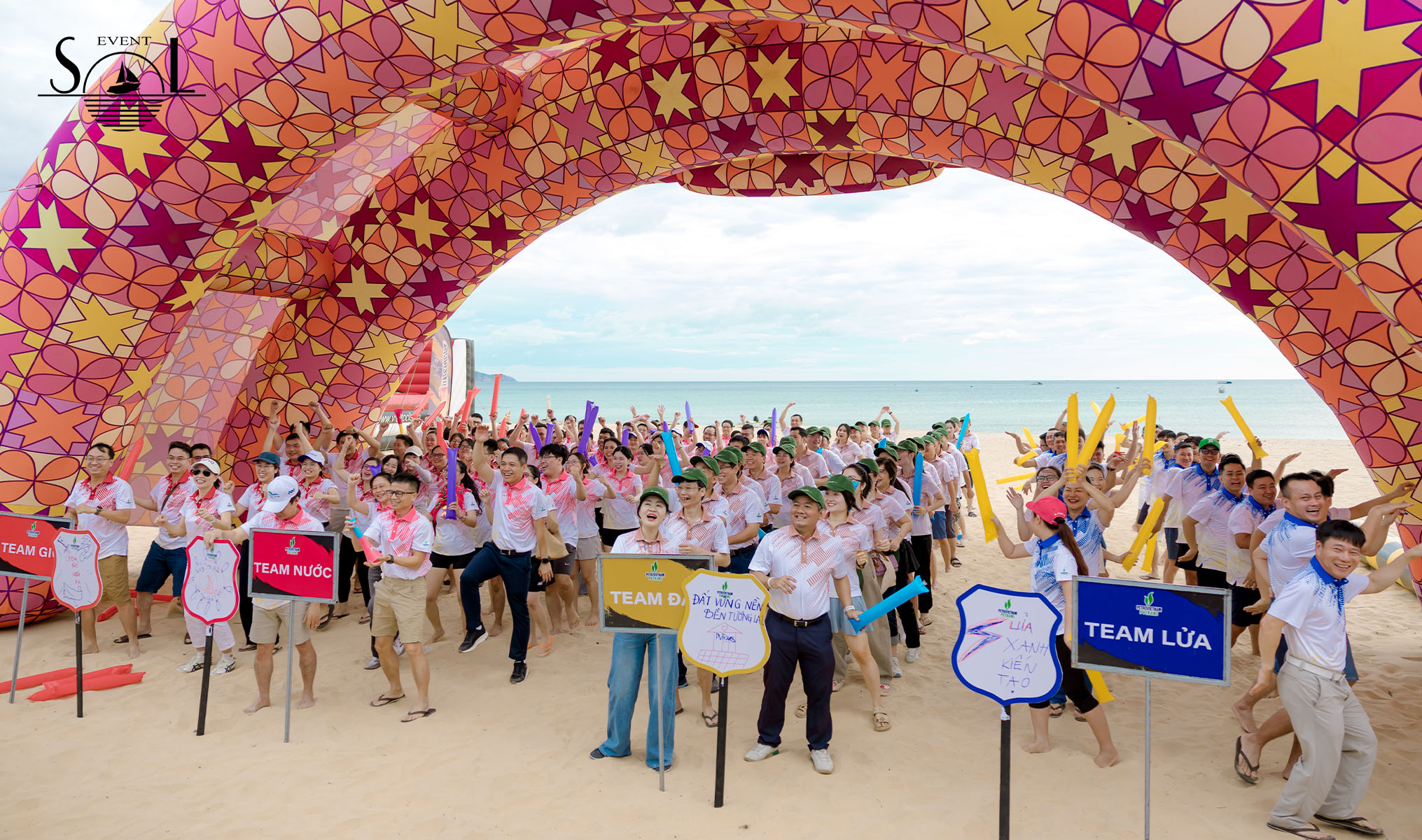 SOL Event tổ chức Team Building cho PV Trans PetroVietnam
