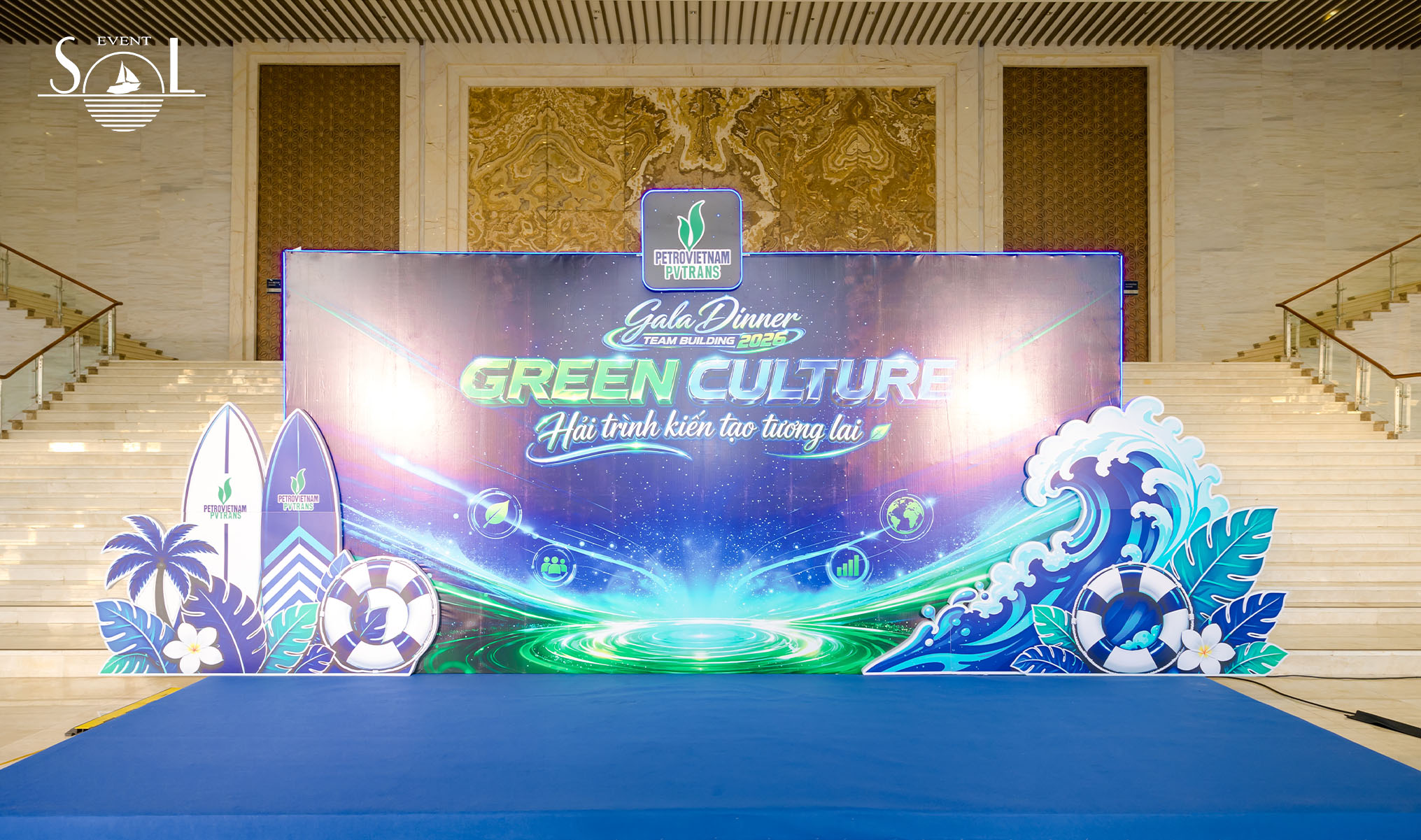 SOL Event tổ chức Gala Dinner cho PVTrans PetroVietnam tại Quy Nhơn