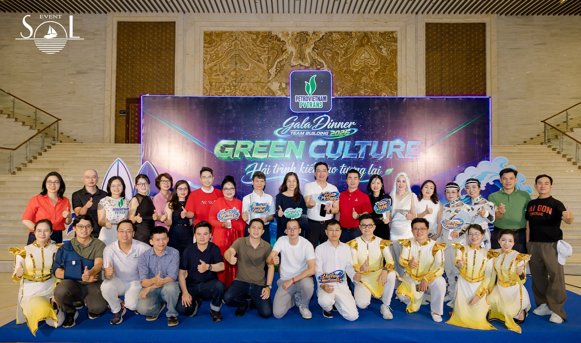 SOL Event tổ chức Gala Dinner cho PVTrans PetroVietnam tại Quy Nhơn