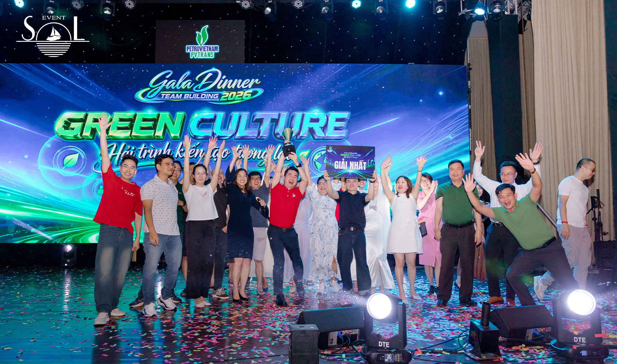 SOL Event tổ chức Gala Dinner cho PVTrans PetroVietnam tại Quy Nhơn