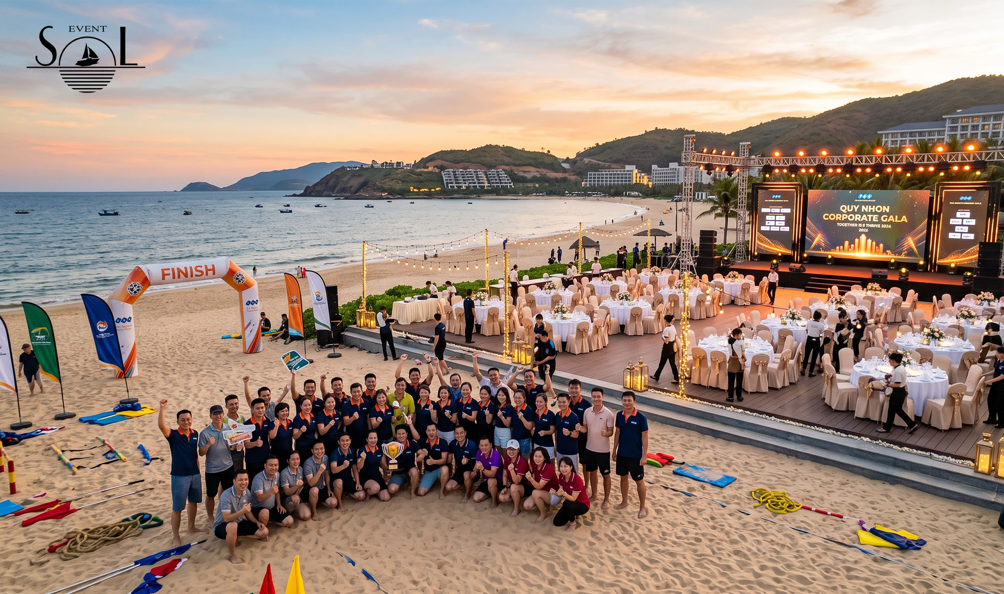 Báo giá Team Building tại Quy Nhơn, Gia Lai